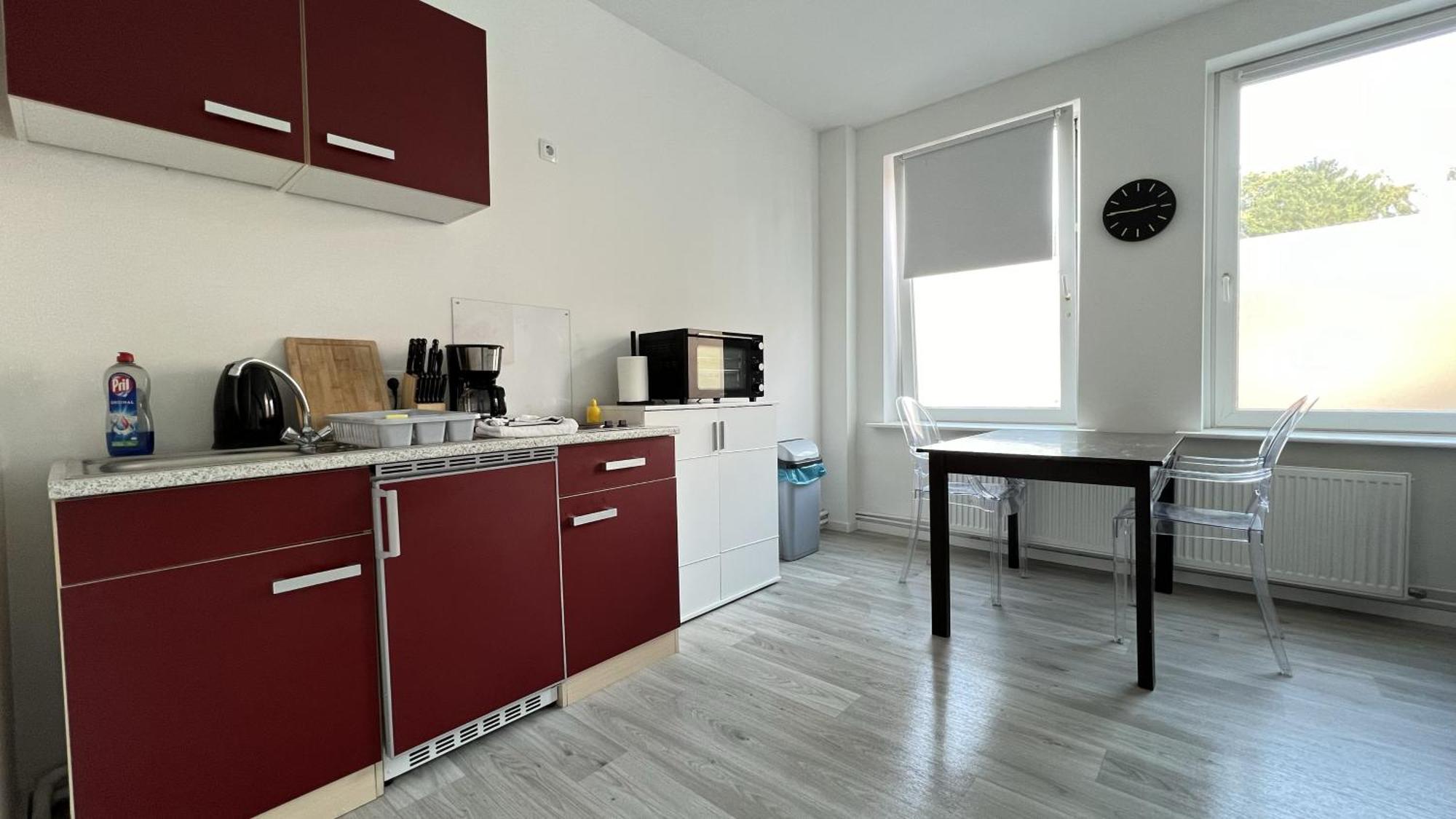 Studio-Apartments Fuer Monteure & Businessgaeste Zentral In Neumuenster Luaran gambar