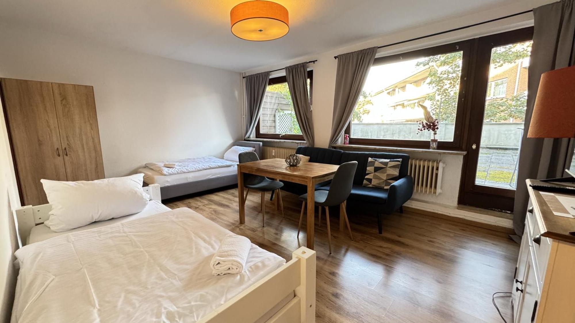 Studio-Apartments Fuer Monteure & Businessgaeste Zentral In Neumuenster Luaran gambar